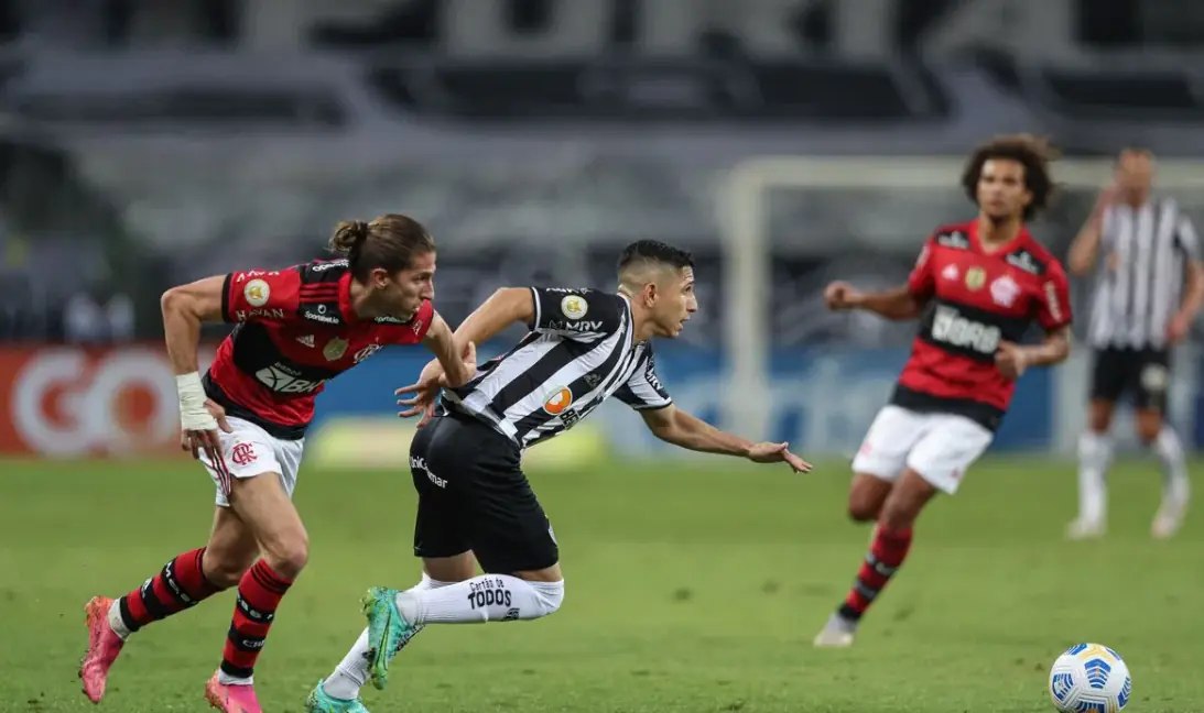 Flamengo perdeu para o Atlético MG por 2 a 1 na última quarta-feira (7)