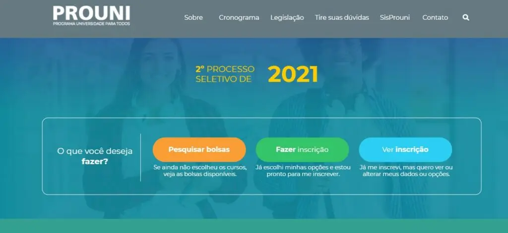 Como se inscrever no ProUni