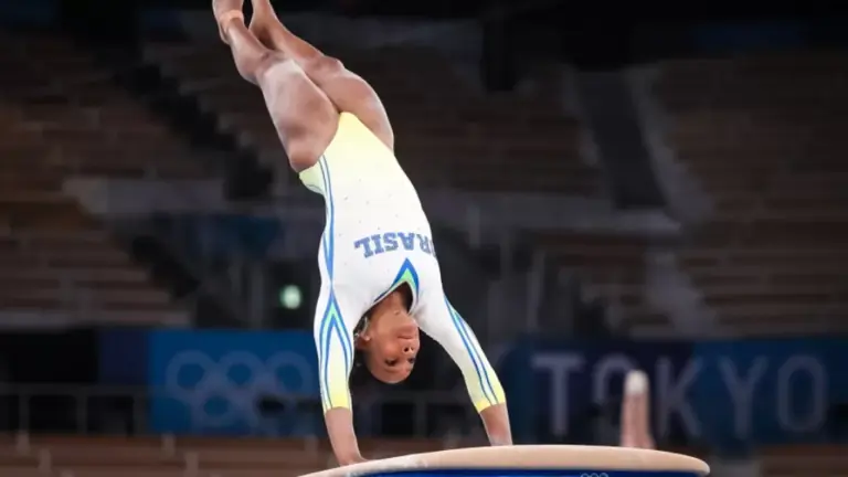 Como assistir à final da ginástica de salto nas Olimpíadas 2021