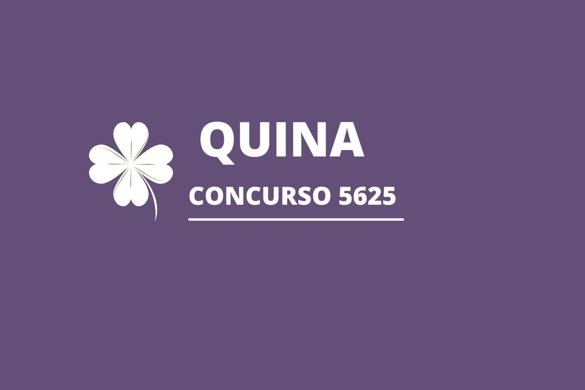 Resultado da Quina concurso 5625