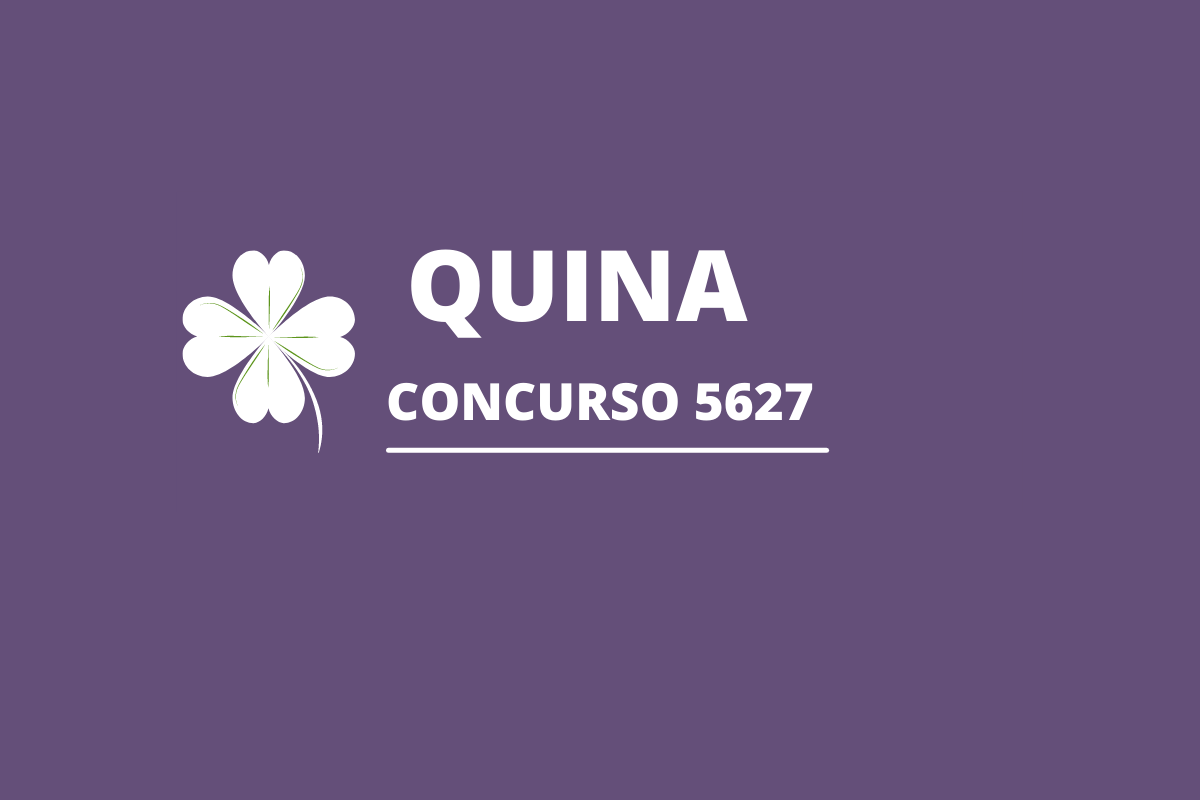 Resultado da Quina concurso 5627 de hoje