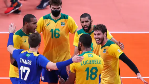 Próximo jogo do Brasil no vôlei masculino será com Argentina pelo bronze