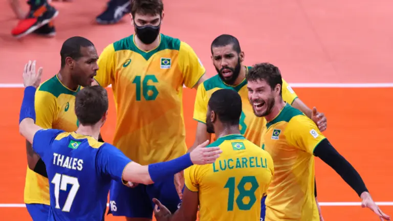Próximo jogo do Brasil no vôlei masculino será com Argentina pelo bronze