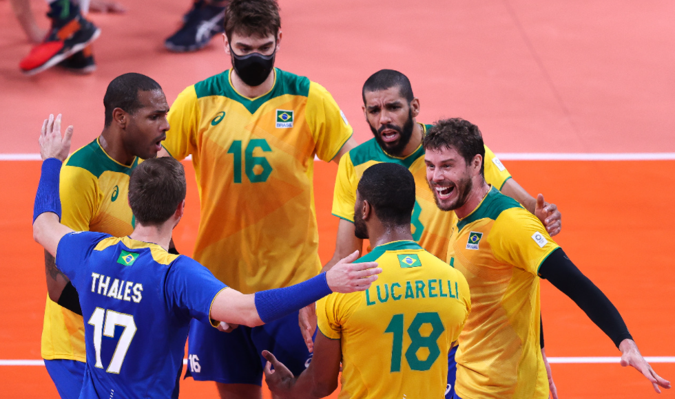 Confira qual será o adversário do Brasil no próximo jogo do vôlei masculino