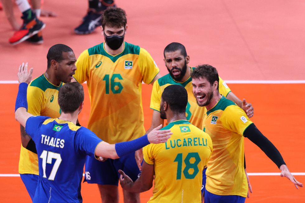 Confira qual será o adversário do Brasil no próximo jogo do vôlei masculino