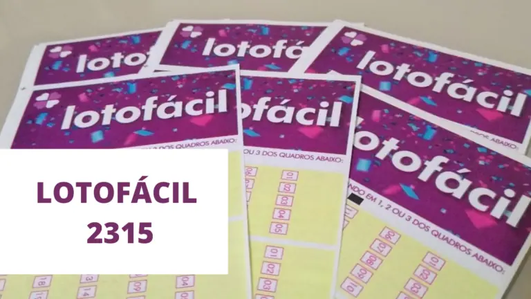 Resultado da Lotofácil concurso 2315 de hoje, segunda (23/08/21)