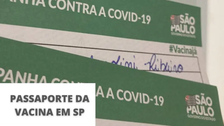 Passaporte da vacina em SP vai barrar não vacinados; veja como será