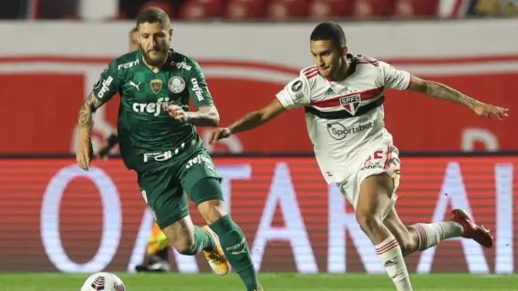 Jogo da Libertadores hoje: quanto ficou São Paulo x Palmeiras