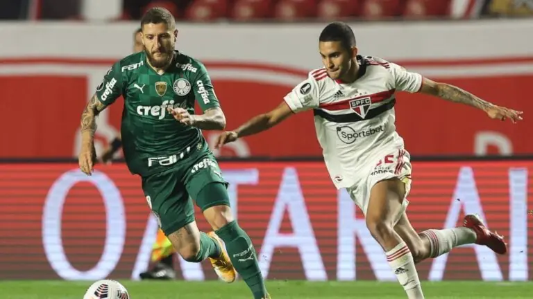 Jogo da Libertadores hoje: quanto ficou São Paulo x Palmeiras