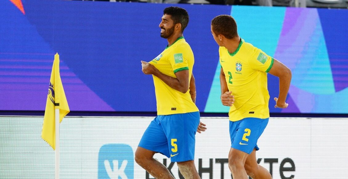 brasil futebol de areia hoje