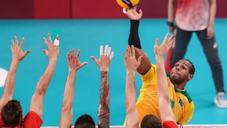 Vôlei masculino nas Olimpíadas: Veja o placar de Brasil x Rússia