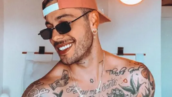 Gui Araújo em A Fazenda 2021: influenciador digital é um dos peões