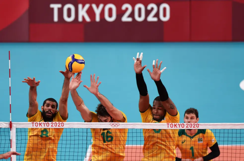 Brasil vai disputar o terceiro lugar com a Argentina no vôlei masculino das Olimpíadas