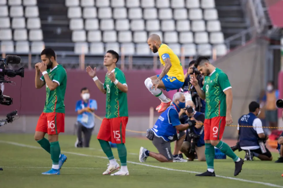 Brasil e México empataram em 0 a 0 nos 90 minutos