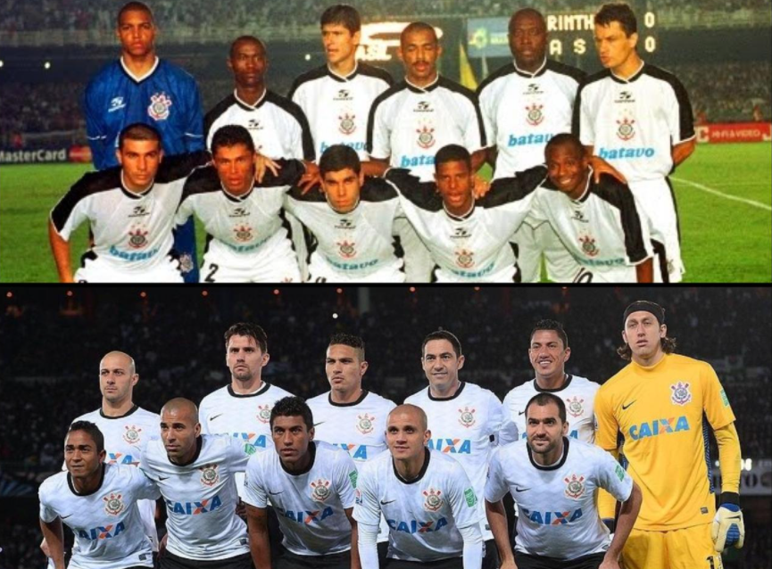 Patrocinadores do Corinthians nas conquistas do Mundial