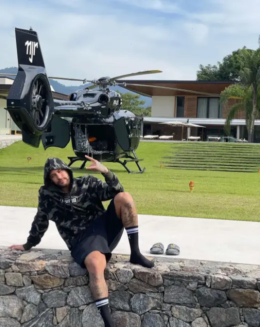 helicóptero do Neymar