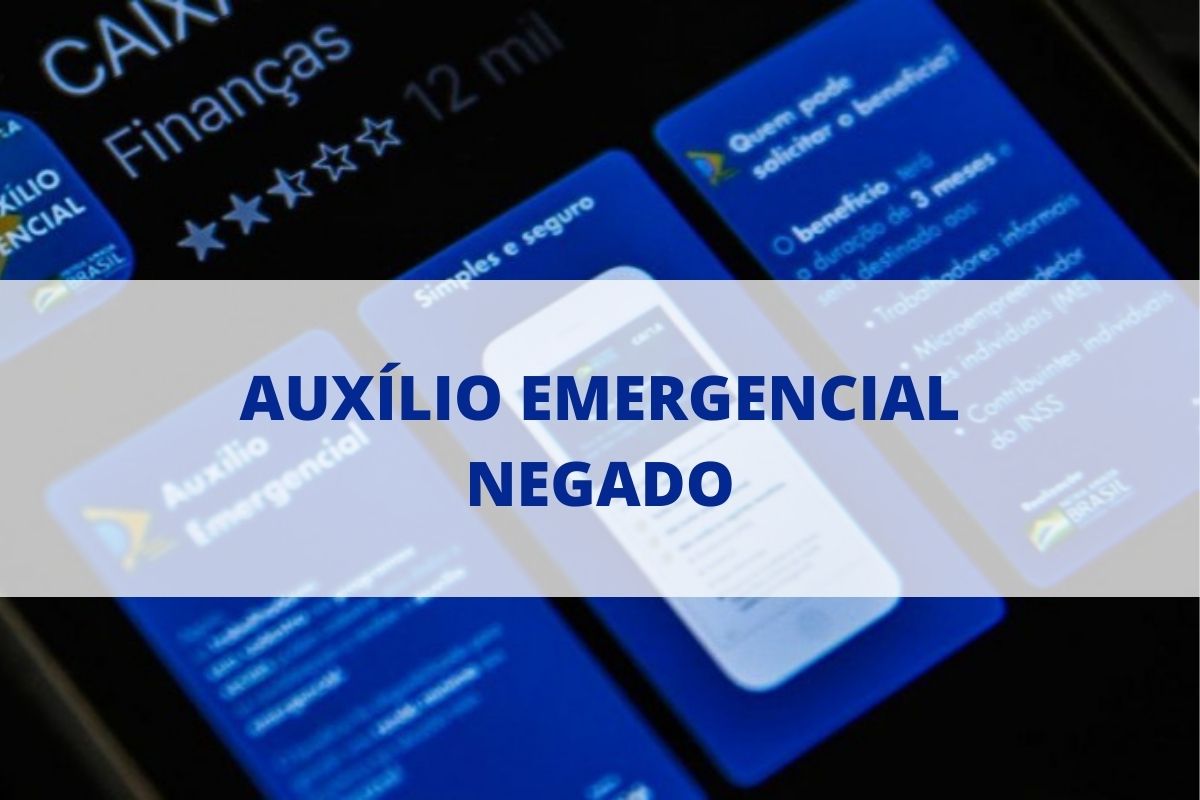 contestar auxílio emergencial negado dataprev