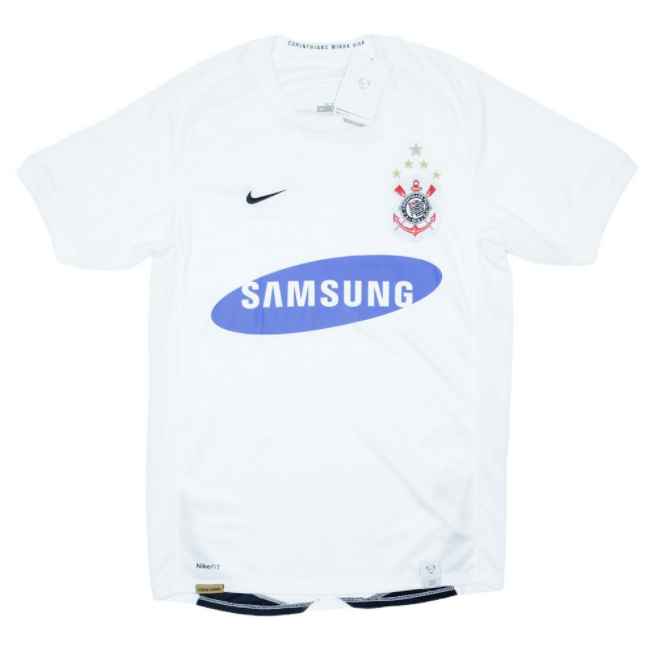 Samsung estampou foi patrocinador do Corinthians entre 2005 a 2007