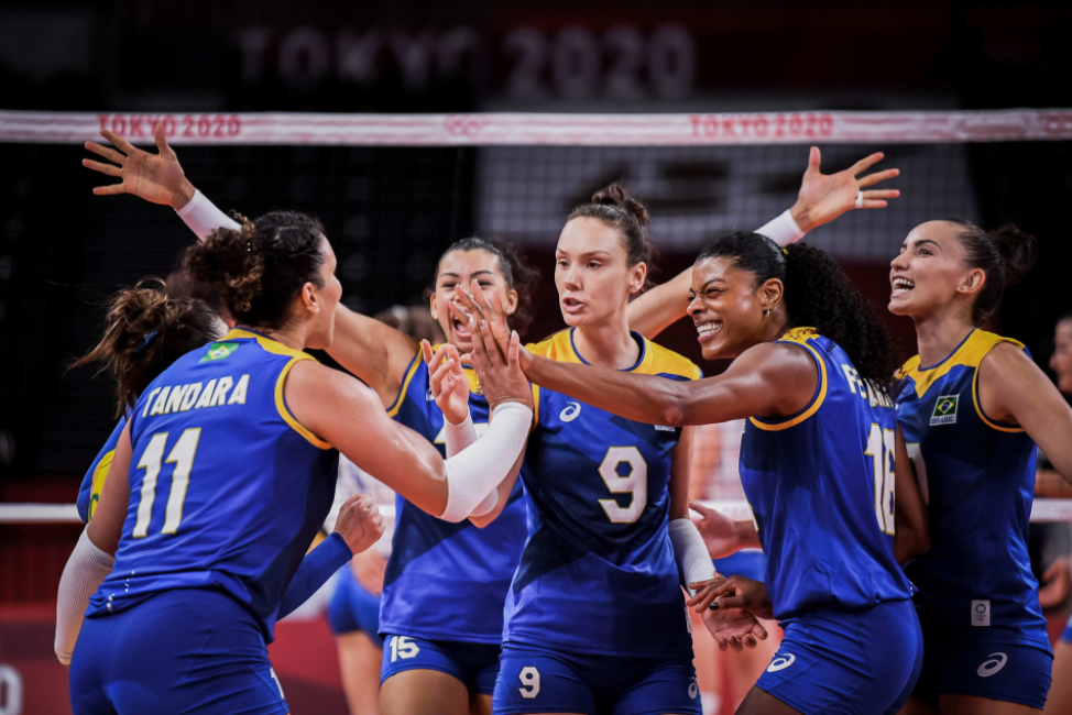 Confira onde assistir e horário do jogo do Brasil e Rússia no vôlei feminino das Olimpíadas