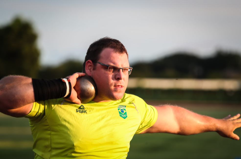 Darlan Romani vai em busca então de sua primeira medalha nas olimpíadas na final do arremesso de peso