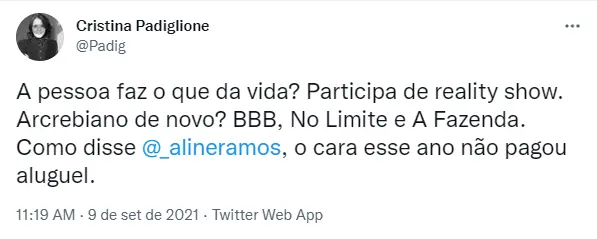 Arcrebiano no BBB