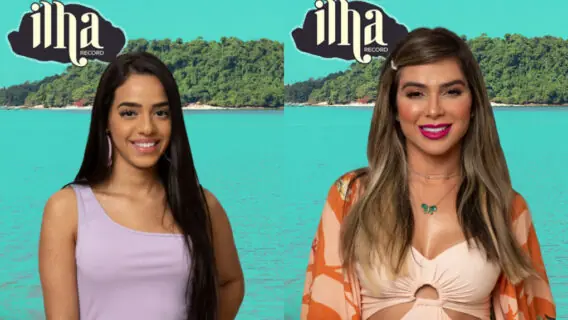 Votação Ilha Record: Mirella e Nadja lideram parcial pelo prêmio