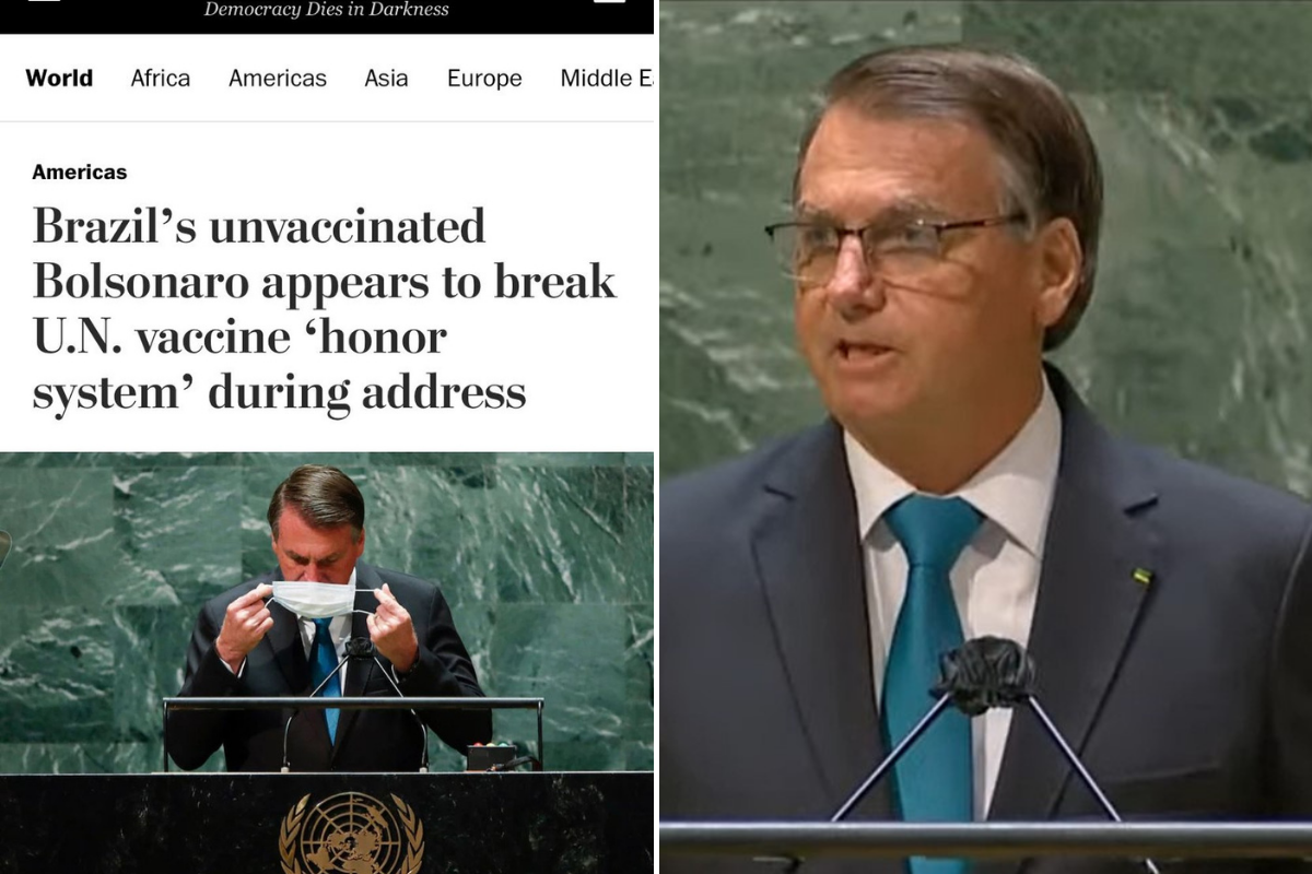 Repercussão do discurso de Bolsonaro na ONU
