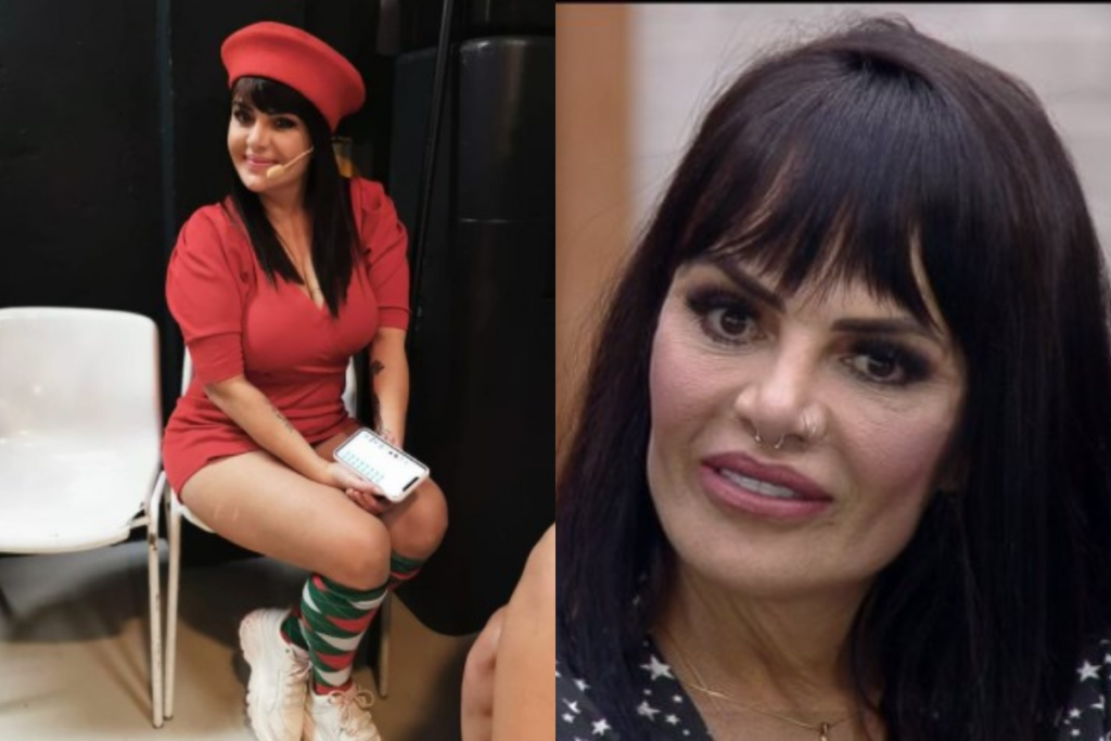 Valentina Francavilla antes e depois