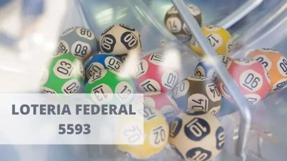 Resultado da loteria Federal 5593 de hoje, quarta-feira (01/09/2021)
