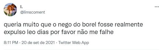 Nego do Borel expulso