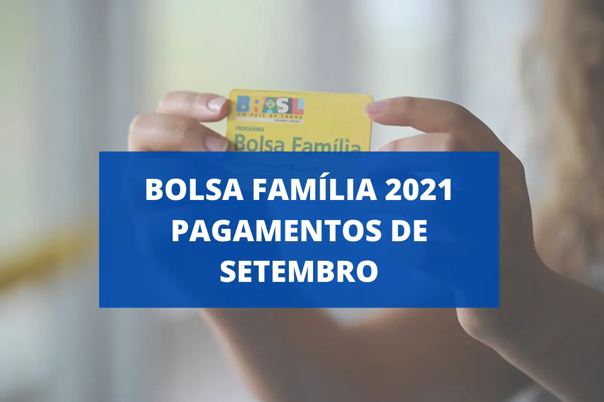 Calendário bolsa família 2021