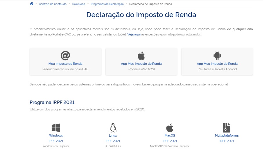 Imposto de renda 