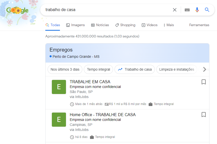 Home office para o google