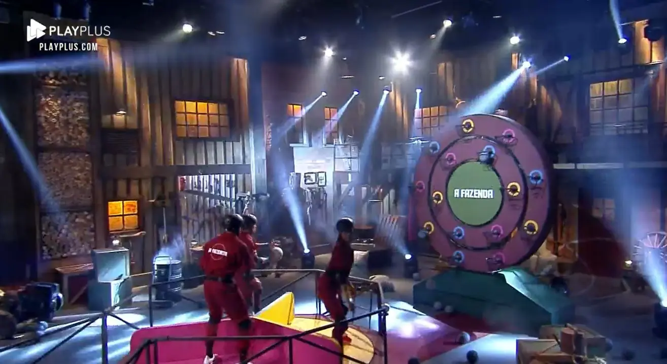 A Fazenda prova de fogo