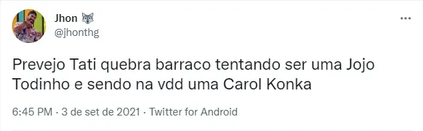Tati Quebra Barraco