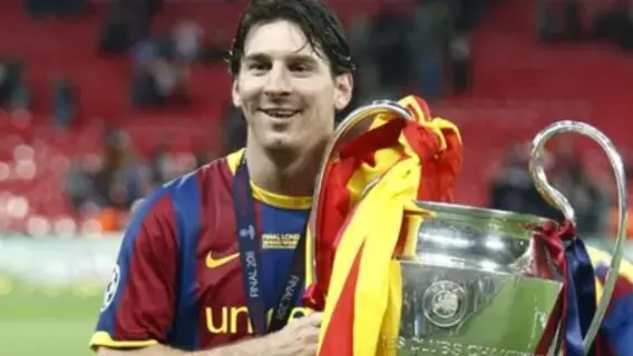 Quantas taças da Champions League tem o Messi?