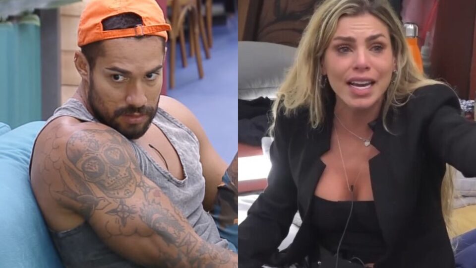 Erika acusa Bil de roubo em A Fazenda 2021