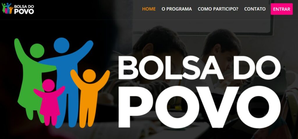 Bolsa povo site da prefeitura