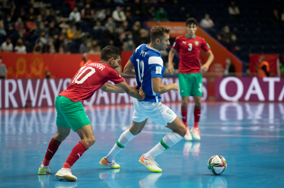 Brasil vence sua quinta partida nesta Copa do Mundo de Futsal