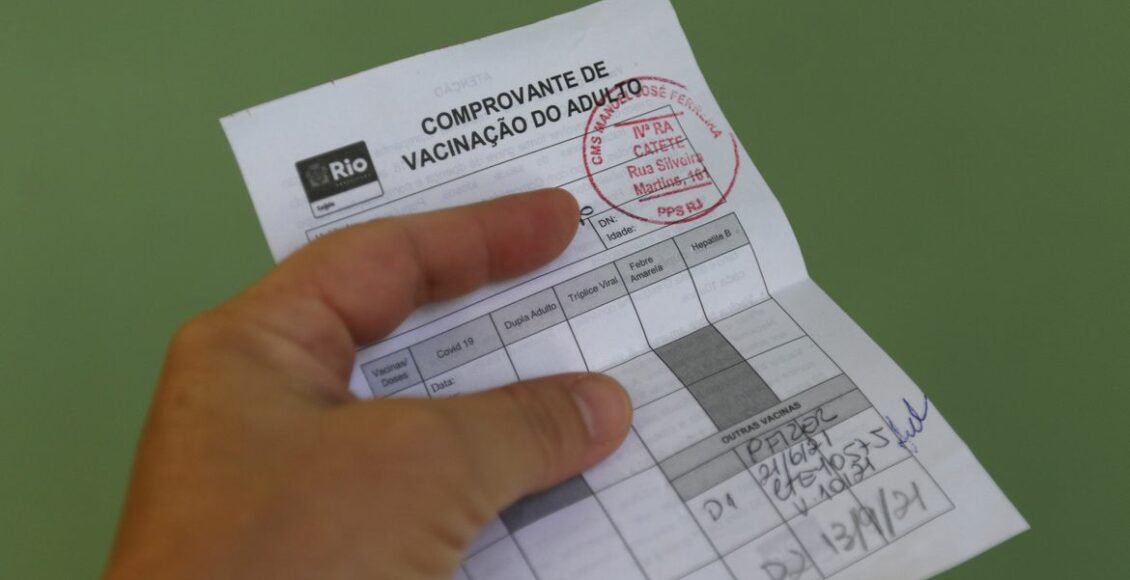 passaporte da vacina no brasil