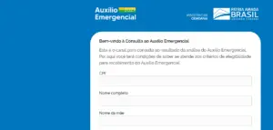 Contestação do auxílio bloqueado
