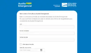 fazer consulta do Auxílio Emergencial 2021 com o CPF