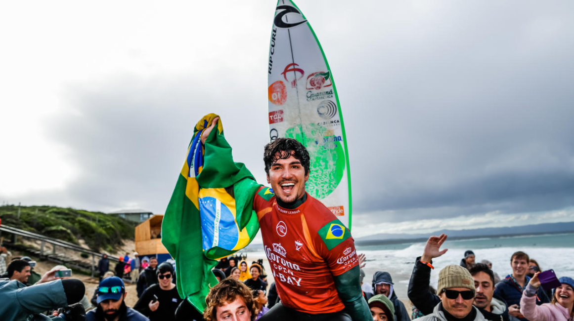 Gabriel Medina é campeão pela terceira vez da WSL