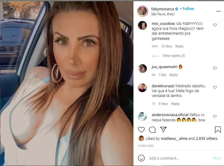 Faby Monarca Instagram