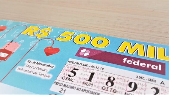 Loteria Federal 5597: bilhete de Pernambuco ganha prêmio de R$ 500 mil