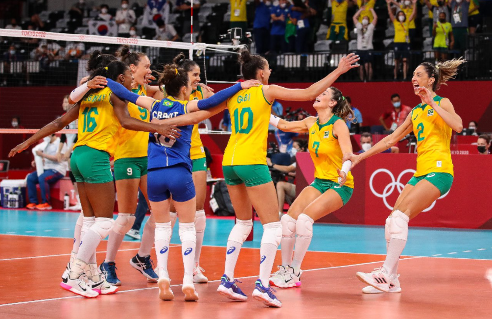 São 14 jogadores do vôlei feminino do Brasil que estarão no Sul-americano