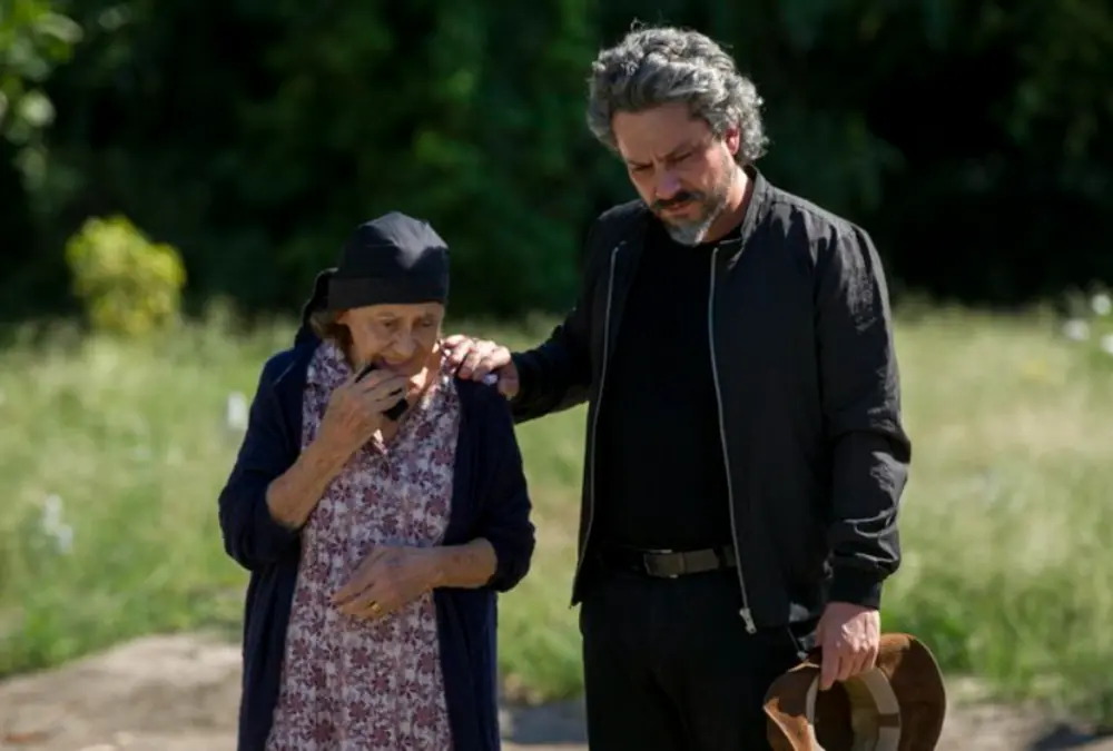 Na foto, Jesuína e o Comendador na novela Império