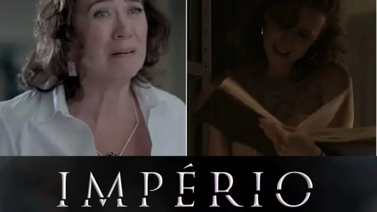 Lorraine na novela Império: o que ela fará com o álbum de Maria Marta