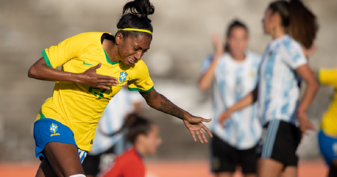 Brasil garante resultado de 4 a 1 no jogo diante da Argentina no feminino