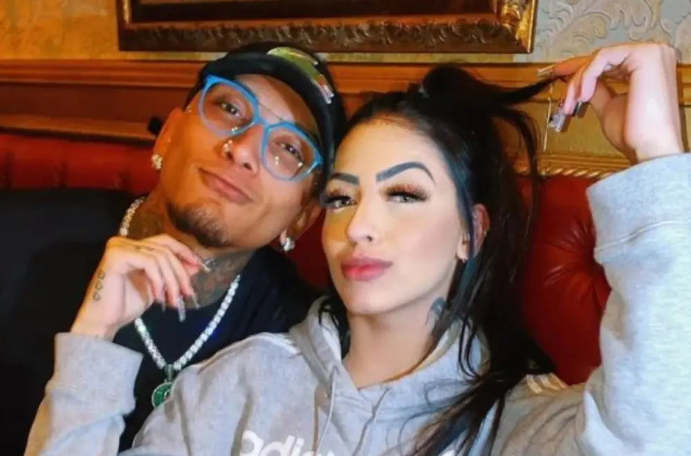 Dynho Alves de A Fazenda 2021 e Mirella, sua esposa